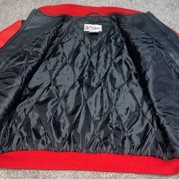 Chase Authentics Men's Black and Red Jacket - Picture 7 of 12